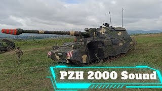 Panzerhaubnitze 2000 sound - Pzh 2000 német páncélozott önjárótarack hangja