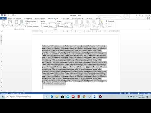 Wideo: Jak Sformatować Tekst W Programie Word