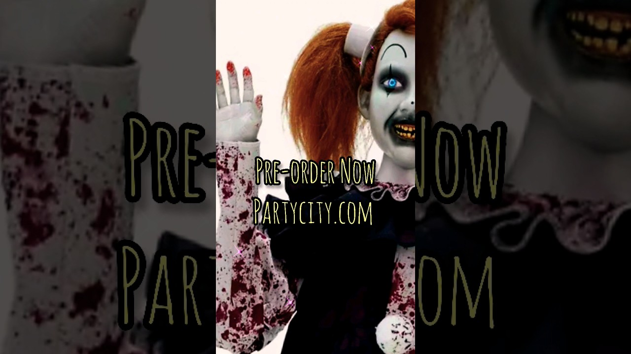 Available Now! Pre-orders | Party City Terrifier Halloween Animatronics