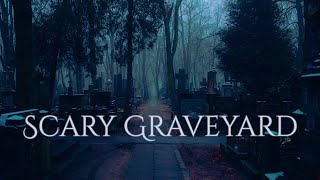 Scary Graveyard Ambience And Music Creepy Atmospherehalloween Ambience Of A Cemetery