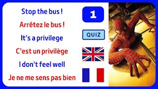 Testez et améliorez votre anglais avec Spider-Man ? Part 1