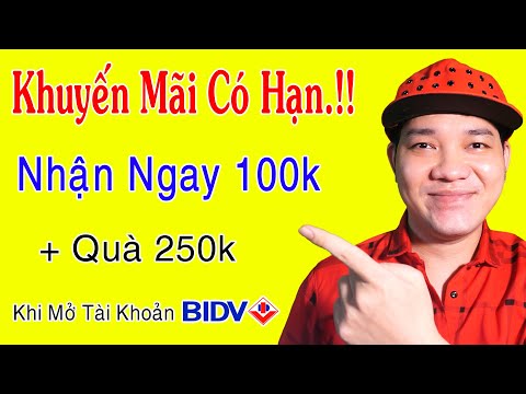 Cách Đăng Ký Ngân Hàng BIDV Trên Điện Thoại / Lụm 50k | Foci