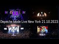 Depeche Mode, Live, New York, 21.10.2023, Memento Mori World Tour