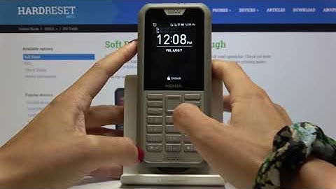 How to Lock Screen in NOKIA 800 Tough – Block Keyboard