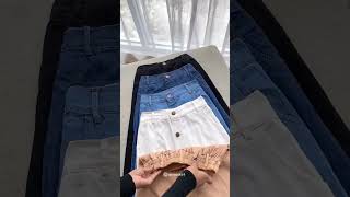 On Denim Skirt Rok Levis Wanita Shopee Haul Rok Murah Bahan Denim Rok Span Racun Outfit