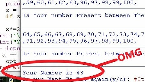 A Python Program Which can Guess Your Number
