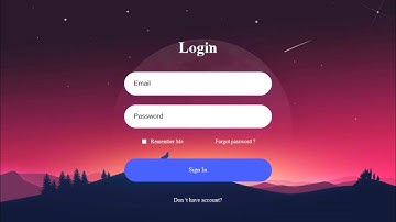 Cara Membuat Website Form Login dan Register dengan HTML dan CSS