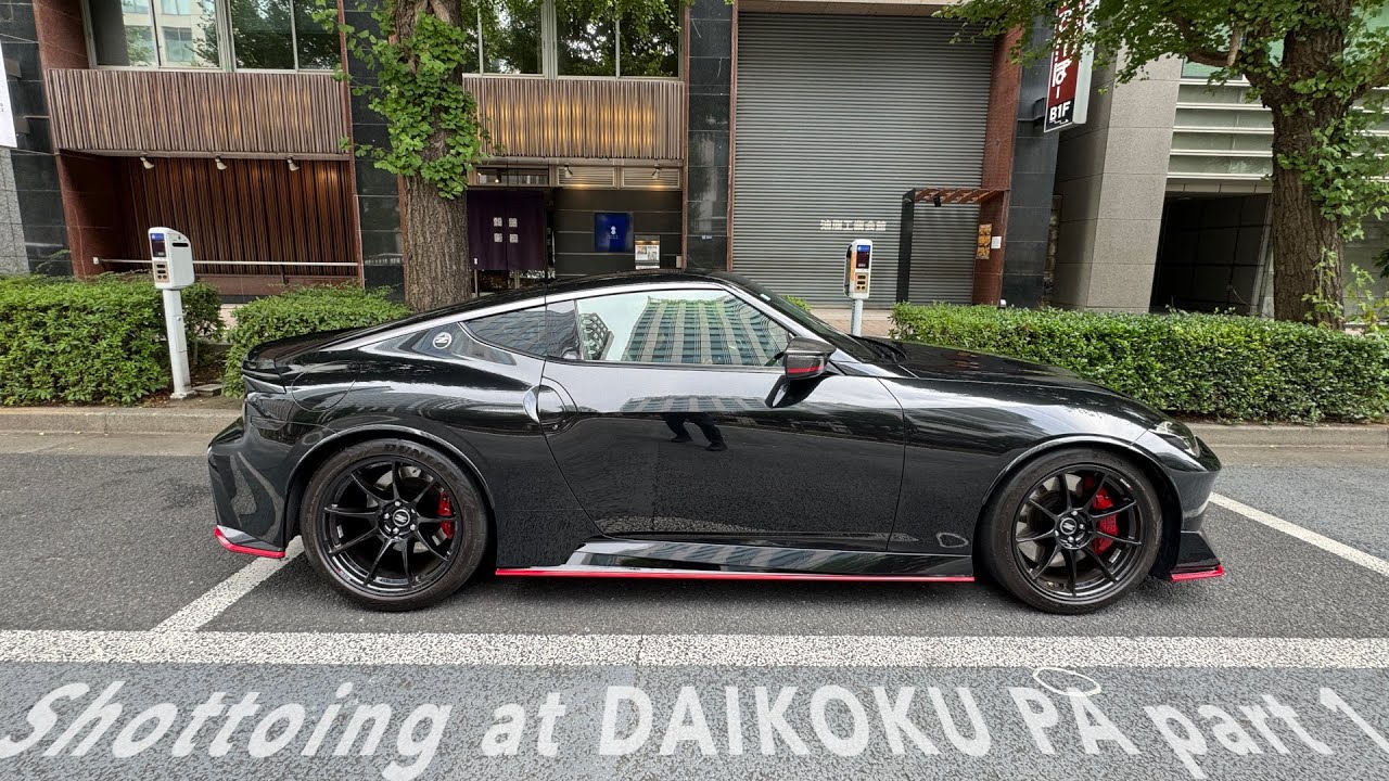 新型フェアレディZ　大黒PAで撮影練習 Part 1 #rz34 #nismo #nissanz #jdm