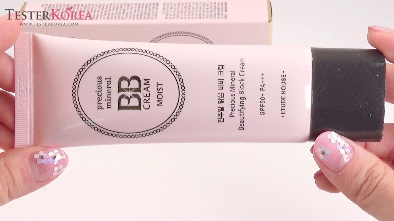 Testerkorea] Etude House Precious Mineral Bb Cream Moist # No 19 Vanilla -  Youtube