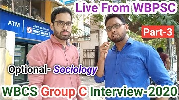 WBCS "Group C" Live Interview-2020| Live Interview From WB PSC Office| Part-3