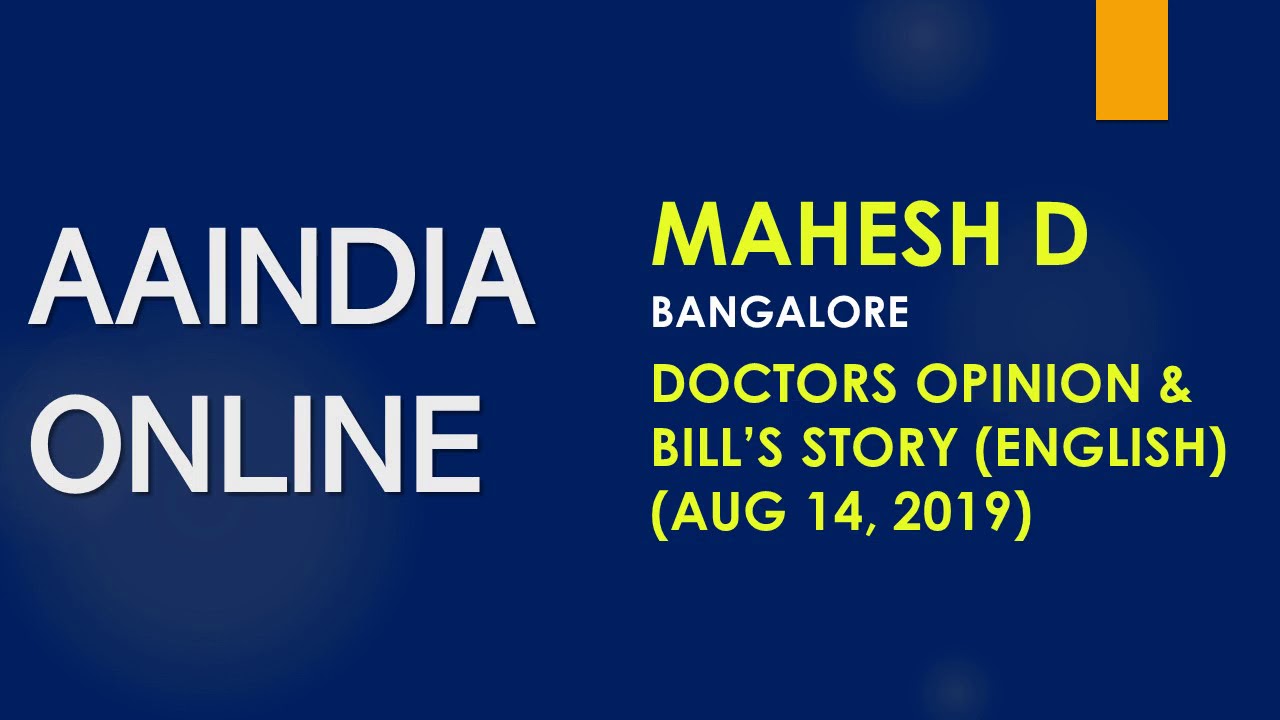 Mahesh from Bangalore AA INDIA ONLINE SPEAKER Sharing