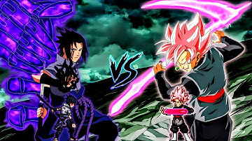 Sasuke EMS RN OP (New) VS Goku Black Purgation OP in Jump Force Mugen