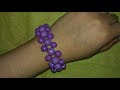 DIY PURPLE WOOD BEAD BRACELET---Simple and Easy Stretch Bracelet!!! DIY PURPLE WOOD BEAD BRACELET---Simple and Easy Stretch Bracelet!!!