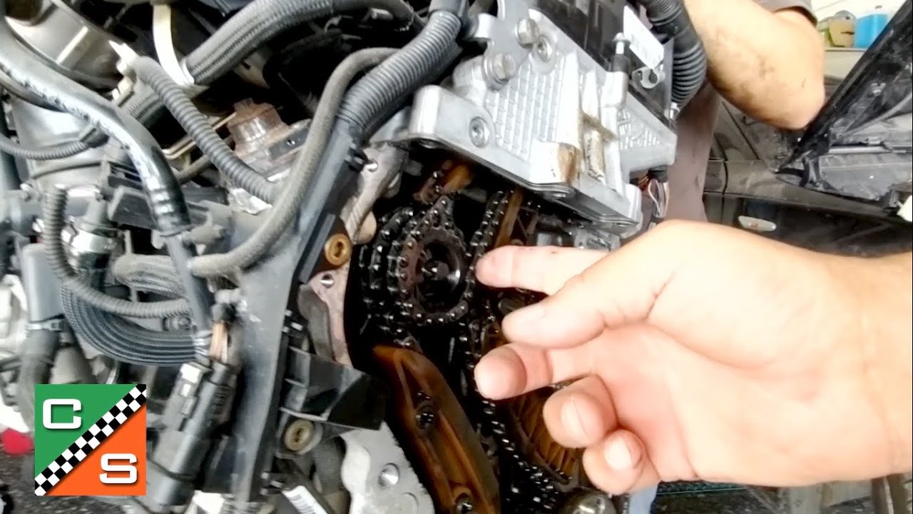 BMW 120 motor N47 20D con problemas en cadena de distribución - - YouTube