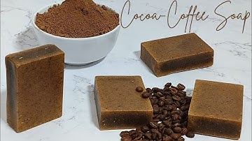 A MUST TRY COCOA - COFFEE COLD PROCESS SOAP RECIPE!