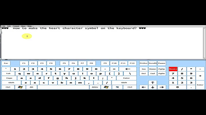 How to make the heart (♥) character symbol on the keyboard? - DayDayNews