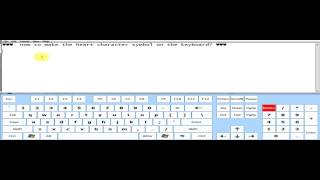 How to make the heart (♥) character symbol on the keyboard? screenshot 5