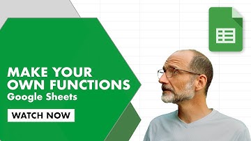 "Named Functions" in Google Sheets - Simplify and Reuse Complex Functions