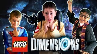 LEGO DIMENSIONS IN REAL LIFE - Scary Fun Kids Parody