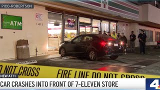 Celebrity Driver injured after crashing into 7-Eleven store Wealth