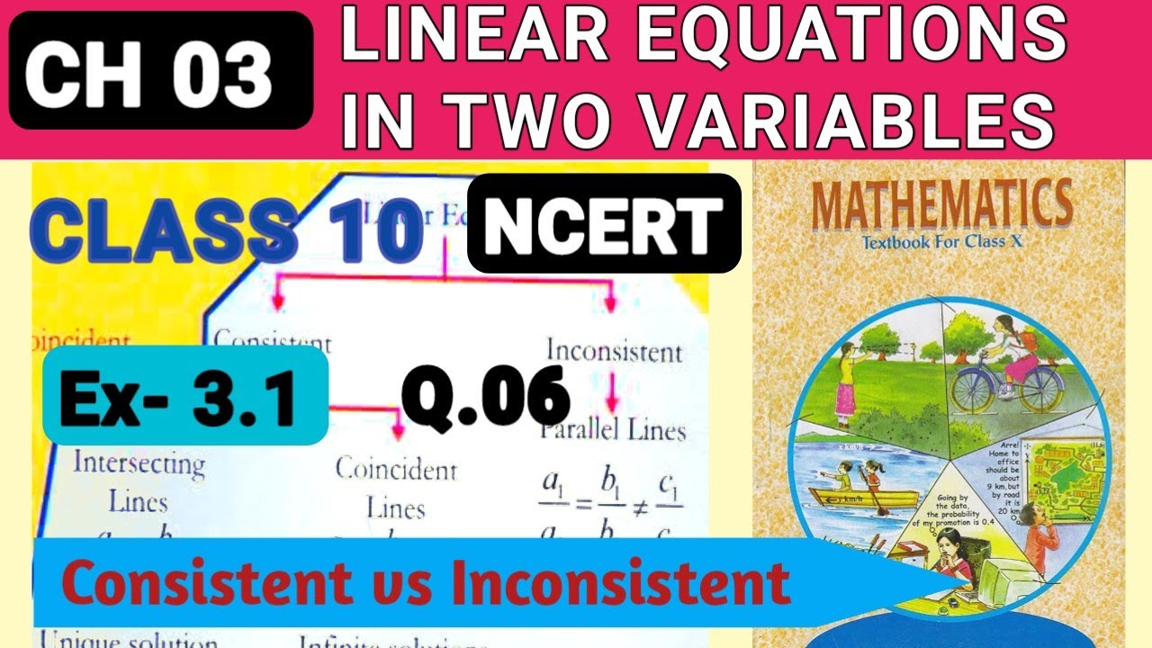 Pair of Linear equations in two variables class 10 | Class 10 Ncert ...