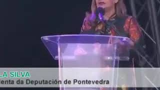 El nivel de vocabulario de ingles de la presidenta de la diputación de Pontevedra en Galicia,España.