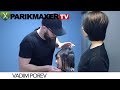 Комбинированная форма градация + слои.Vadim Poriev parikmaxer tv ARTISTIQUE