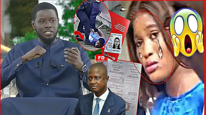 Urgent 🛑 Dossier Adji Sarr, 83 m0rts : Le Pr Diomaye met fin aux débats "Justice sera faite…"