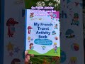 French activity book for kids now on Amazon! French for kids, summer holiday activities for kids!