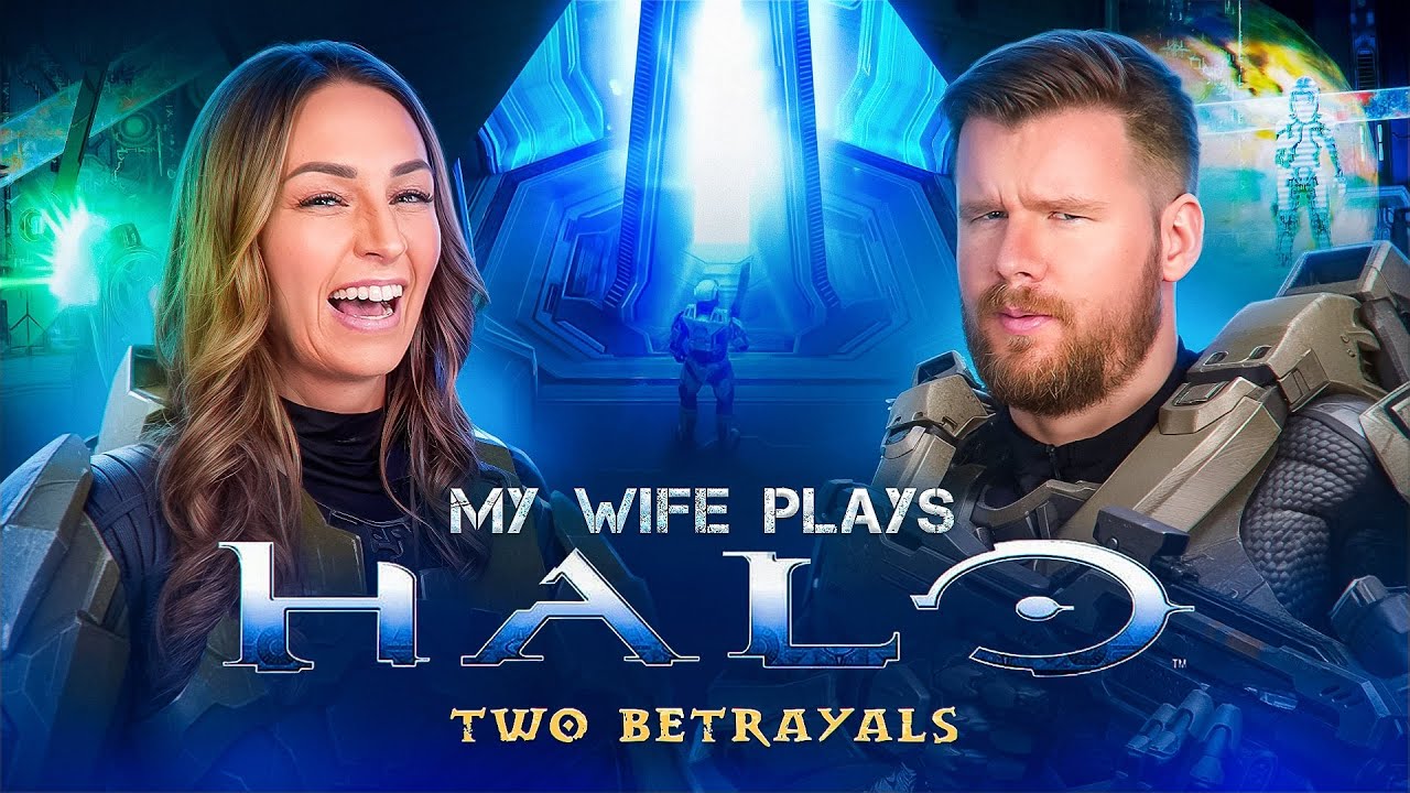 My wife plays HALO for the FIRST time || Level 8 - TWO BETRAYALS