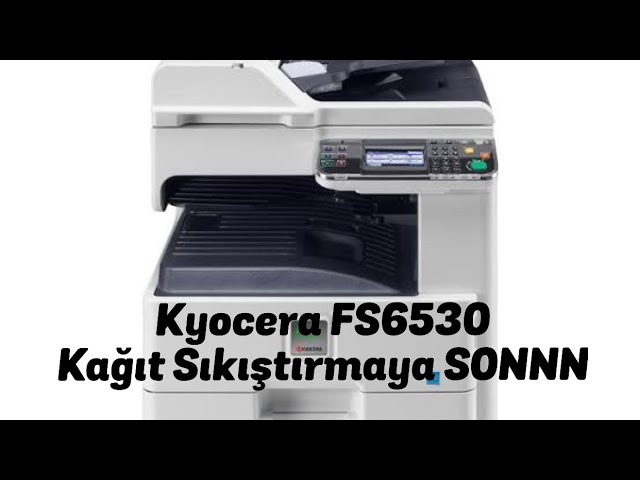 Kyocera Fs 6530 Kağıt Sıkıştırma Çözümü - YouTube