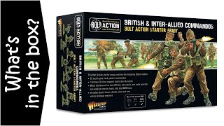 British Inter-Allied Commandos Bolt Action Starter Army Deal - Unboxing & Review