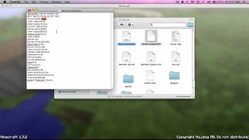 How to make a Minecraft/Craftbukkit server Mac