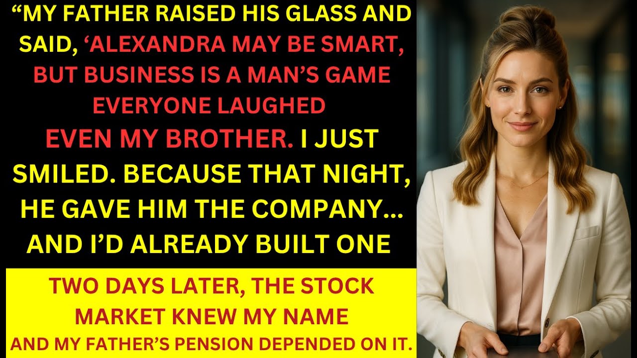 My Father Said Women Don't Run Businesses — Now His Pension Depends on Mine