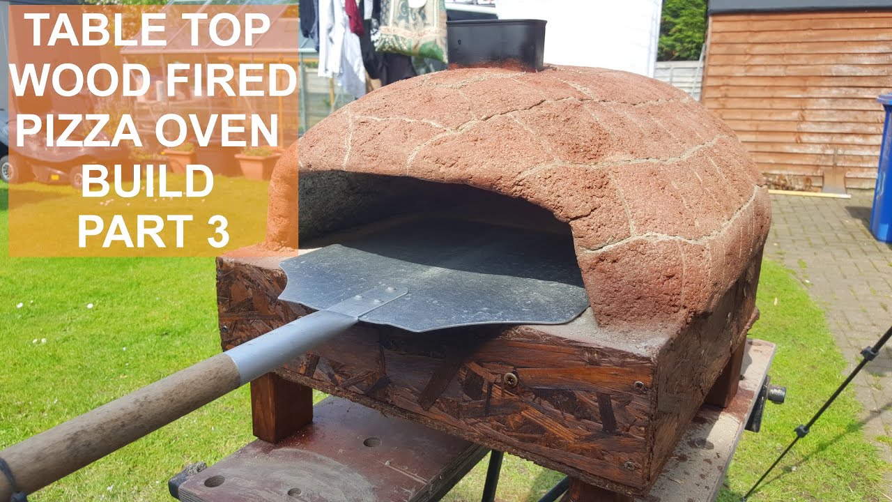 Table Top Wood Fired Pizza Oven Project PART 3 Vermiculite Concrete