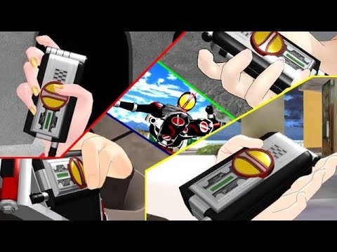 【再現MMD】仮面ライダーファイズ【東方で仮面ライダー】