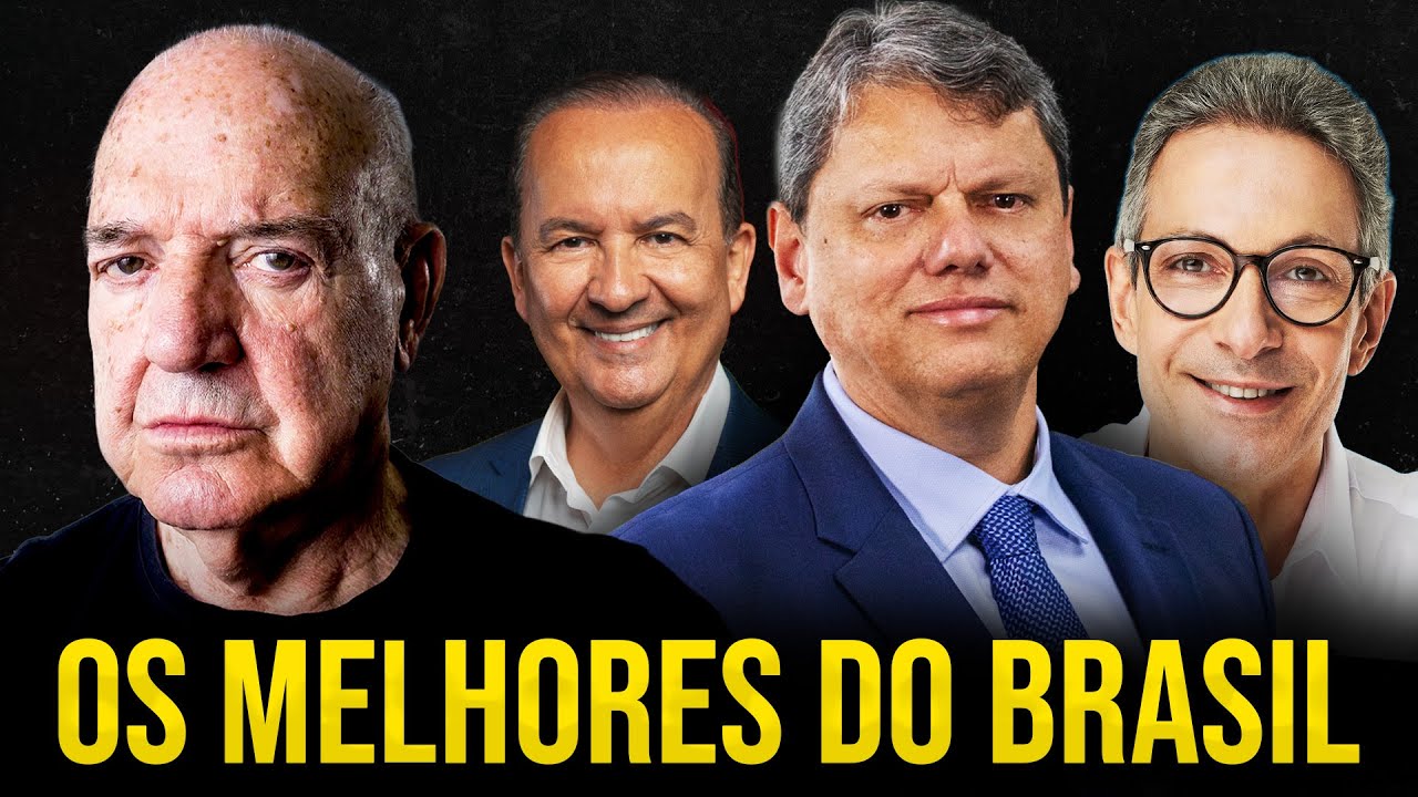 A LISTA DOS 5 MELHORES GOVERNADORES DO BRASIL