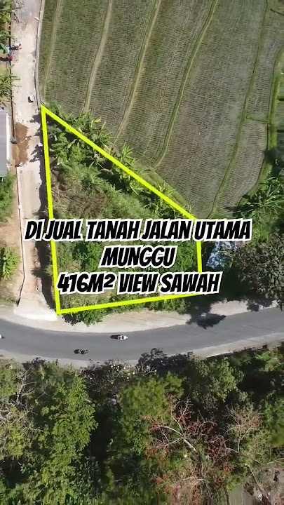 TANAH MURAH PINGGIR JALAN UTAMA MUNGGU BADUNG BALI