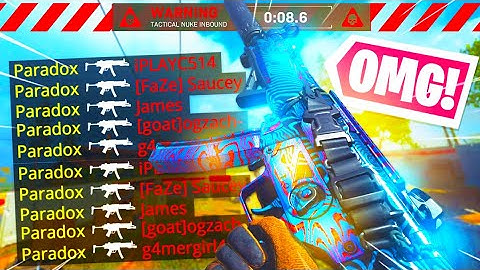 OVERPOWERED MP5 SETUP.. DOUBLE NUKE! (BEST MP5 CLASS SETUP) - MODERN WARFARE