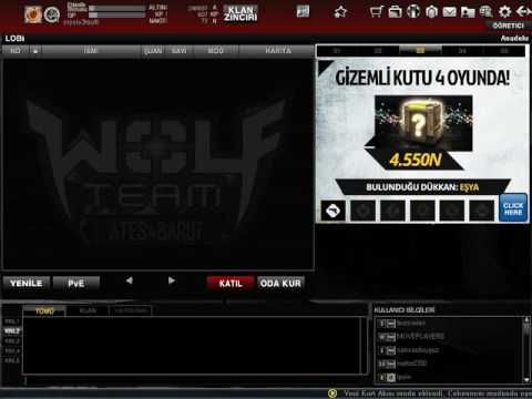 WOLFTEAM 1 MİLYON GB KULLANDIM