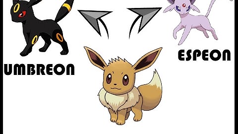 EVOLVE of EVE To new Pokemon (ESPEON & UMBREON). 100% working
