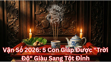 Vận Số 2026: 5 Con Giáp Được "Trời Độ" Giàu Sang Tột Đỉnh | Trí Tuệ Vượt Thời Gian