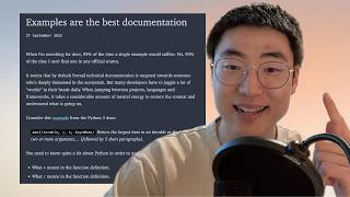 Examples Are The Best Documentation