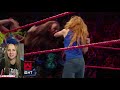 The punch that busted open Becky Lynch