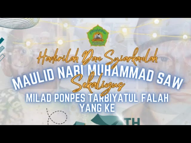 🔴LIVE REUNI AKBAR 2023 || ALUMNI SANTRI PONPES TARBIYATUL FALAH class=