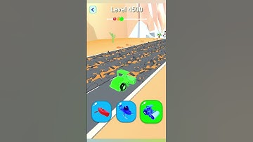 Shape shifting2 game level #4500    hyper casual game #shapeshifting  #gameplay #gaming #shortvideo