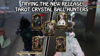 Trying some hunters that just released in tarot  Identity V