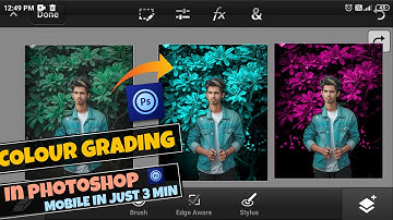 Photoshop Mobile Photo Editing Trick | Photoshop Touch Background Colour Change 2020 🔥