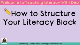 How to Structure Your K-2 Literacy Block for Engagement & Effective Small Groups (No Centers!)