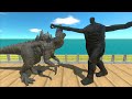 Dark Colossal Titan vs Kaiju Monster Oasis DEATH RUN - ARBS
